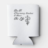 Als apotheker heb ik geen leven blikjeskoeler (Achterkant)