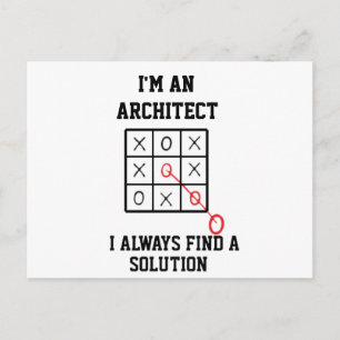 Als architect vind ik altijd een Briefkaart oploss