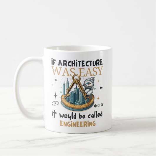 Als architectuur makkelijk was koffiemok (Links)