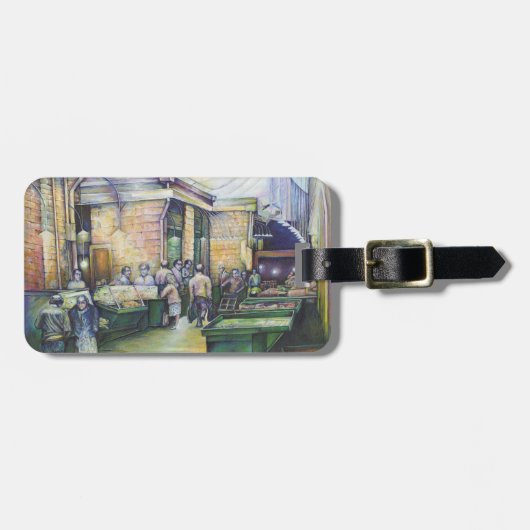 Als Art zich ontkent, dan zal Grace het overdragen Bagagelabel (Voorkant horizontaal)