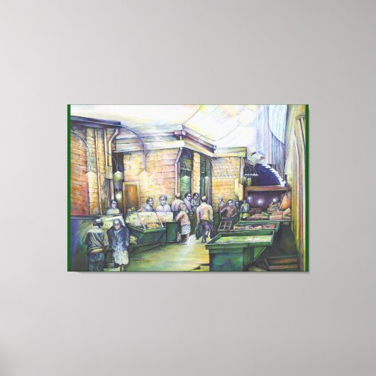 Als Art zich ontkent, dan zal Grace het overdragen Canvas Afdruk (Voorkant)