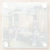 Als Art zich ontkent, dan zal Grace het overdragen Glazen Onderzetter (Achterkant)