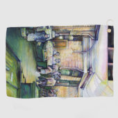 Als Art zich ontkent, dan zal Grace het overdragen Golfhanddoek (Horizontaal)