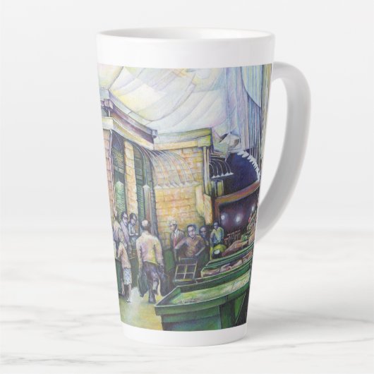 Als Art zich ontkent, dan zal Grace het overdragen Latte Mok (Rechterhoek)