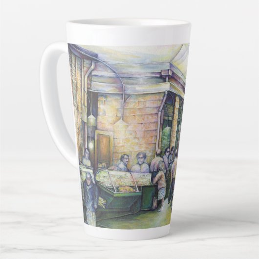 Als Art zich ontkent, dan zal Grace het overdragen Latte Mok (Linkerhoek)