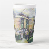 Als Art zich ontkent, dan zal Grace het overdragen Latte Mok (Voorkant)