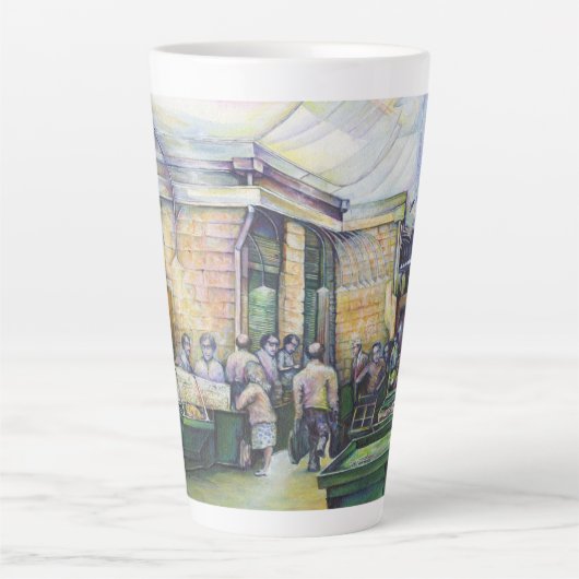 Als Art zich ontkent, dan zal Grace het overdragen Latte Mok (Voorkant)