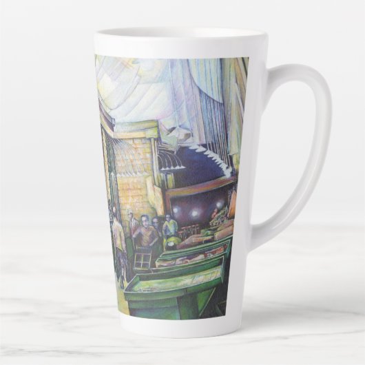 Als Art zich ontkent, dan zal Grace het overdragen Latte Mok (Rechts)