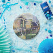 Als Art zich ontkent, dan zal Grace het overdragen Papieren Bordje (Feest)