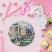 Als Art zich ontkent, dan zal Grace het overdragen Papieren Bordje (Feest)