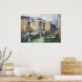 Als Art zich ontkent, dan zal Grace het overdragen Poster (Keuken)