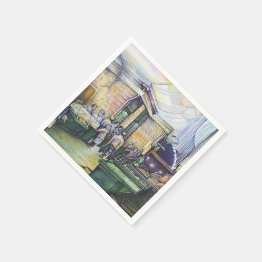 Als Art zich ontkent, dan zal Grace het overdragen Servet (Hoek)