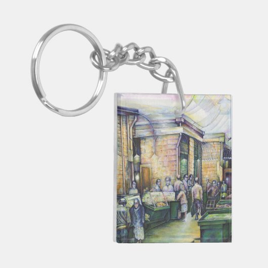 Als Art zich ontkent, dan zal Grace het overdragen Sleutelhanger (Voorkant Links)