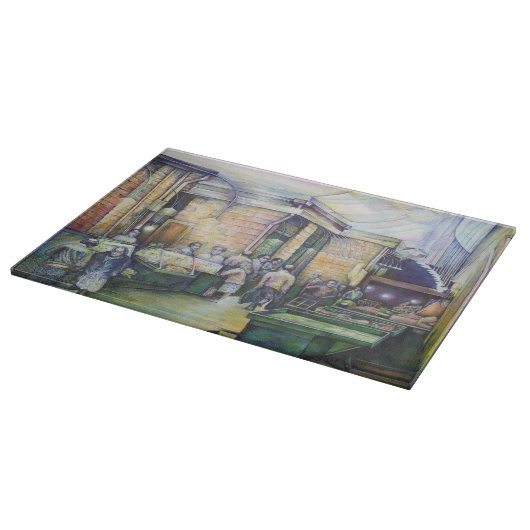 Als Art zich ontkent, dan zal Grace het overdragen Snijplank (Hoek)