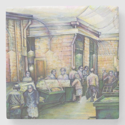 Als Art zich ontkent, dan zal Grace het overdragen Stenen Onderzetter (Voorkant)