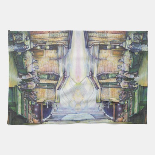 Als Art zich ontkent, dan zal Grace het overdragen Theedoek (Horizontaal)