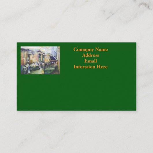 Als Art zich ontkent, dan zal Grace het overdragen Visitekaartje (Voorkant)