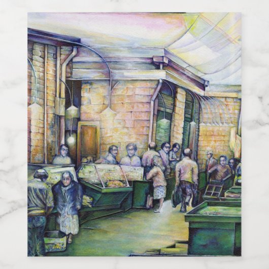 Als Art zich ontkent, dan zal Grace het overdragen Wijn Etiket (Enkel label)