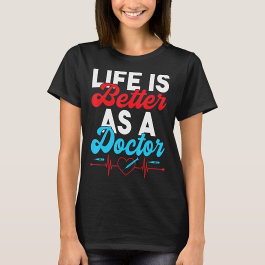 als arts t-shirt (Voorkant)