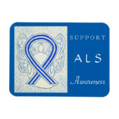 ALS Awareness Angel Custom Magnet Magneet (Horizontaal)