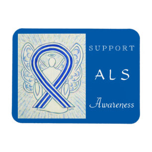 ALS Awareness Angel Custom Magnet Magneet