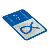ALS Awareness Angel Custom Magnet Magneet (Rechterzijde)