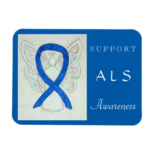 ALS Awareness Angel Custom Magnet Magneet (Horizontaal)