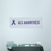 ALS Awareness Blue Ribbon Spandoek (Beurs)