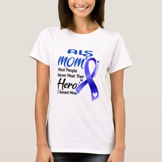 ALS Awareness Month Ribbon Gifts T-shirt (Voorkant)