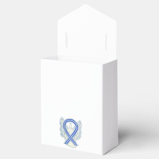 ALS Awareness Ribbon Angel Party Favor Boxes Bedankdoosjes (Geopend)