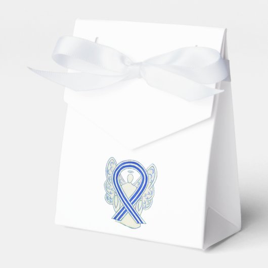 ALS Awareness Ribbon Angel Party Favor Boxes Bedankdoosjes (Voorkant Zijde)