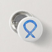 ALS Awareness Ribbon Custom Art Pin Ronde Button 3,2 Cm (Voorkant /achterkant)