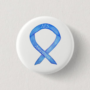 ALS Awareness Ribbon Custom Art Pin Ronde Button 3,2 Cm