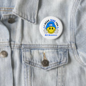 ALS Awareness Ribbon Support Giften Ronde Button 5,7 Cm (In situ)