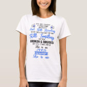 ALS Awareness Ribbon Support Giften T-shirt (Voorkant)
