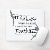 Als Ballet.. Mousepad (aanpasbaar) Muismat (Met muis)