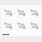 Als ballet... Stickers (aanpasbaar) (Vel)