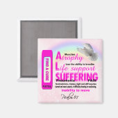 ALS BEWUSTMAKING - Magnet (Voorkant / Achterkant)