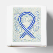 ALS Bewustmaking Ribbon Angel Party Favor Box Bedankdoosjes (Bovenkant)