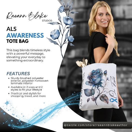 ALS-bewustzijnstas Tote Bag
