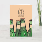 Als bier kanker zou genezen in plaats van chemo. kaart (Voorkant)