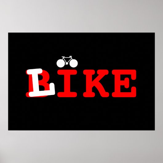 ALS BIKE POSTER (Voorkant)