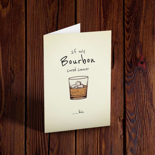 Als Bourbon kanker zou genezen Kaart