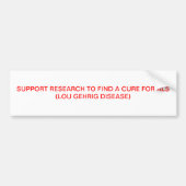 ALS BUMPERSTICKER (Voorkant)