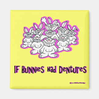 Als Bunnies een kunstgebit had Magneet
