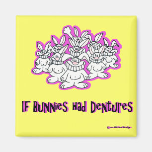 Als Bunnies tandprothesen had Magneet