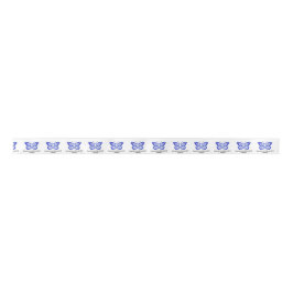 ALS Butterfly Ribbon of Hope 1,5 inch Satijnen Lint