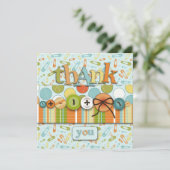 Als Button bedankt (Staand voorkant)