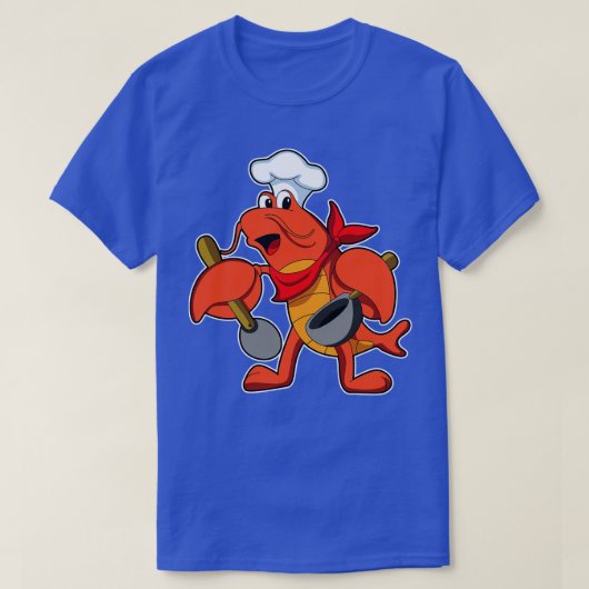 als Chef met Houten lepel T-shirt (Design voorkant)