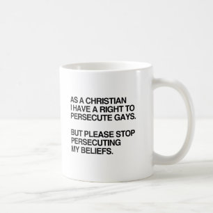 ALS CHRISTEN HEB IK HET RECHT OM HOMOSEKSUELEN TE  KOFFIEMOK